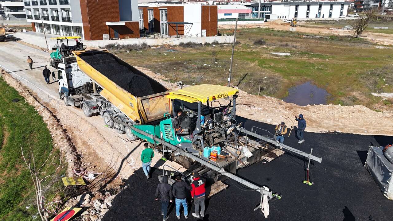 Menteşe’de Kolejler Bölgesine 11 Bin Metrekare Kilit Parke 1